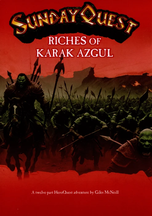 Cover image of SundayQuest Adventures: Riches of Karak Azgul board game