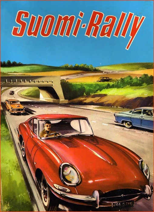 Cover image of Suomi-Rally board game