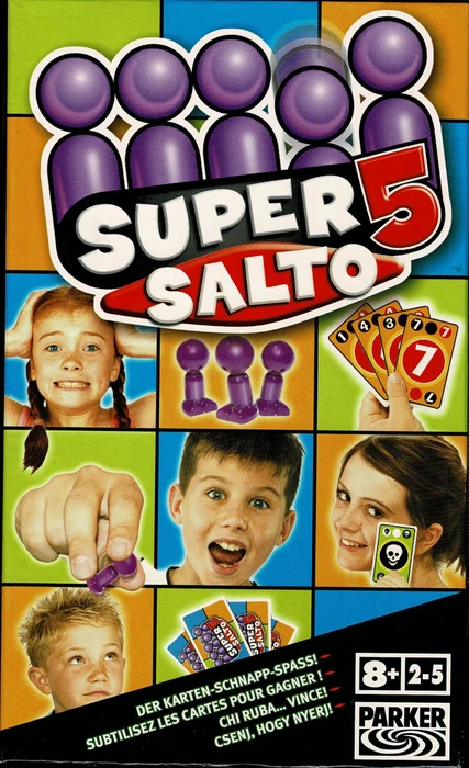 Cover image of Super 5 Salto board game