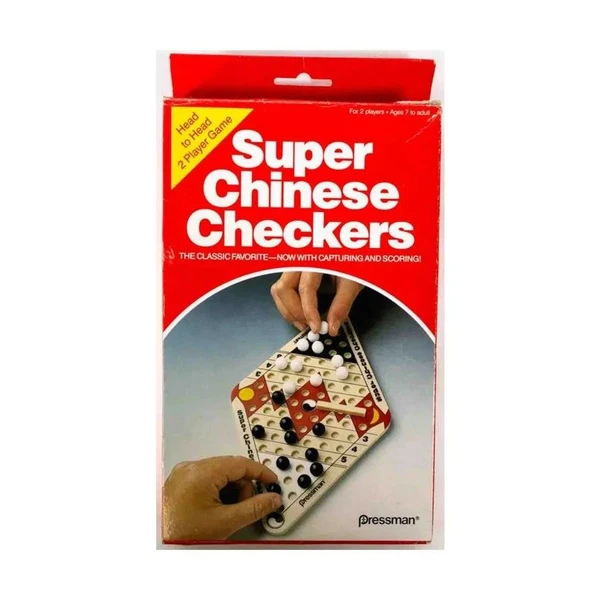 Cover image of Super Chinese Checkers board game