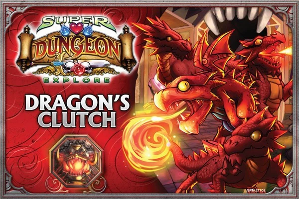 Cover image of Super Dungeon Explore: Dragon's Clutch board game