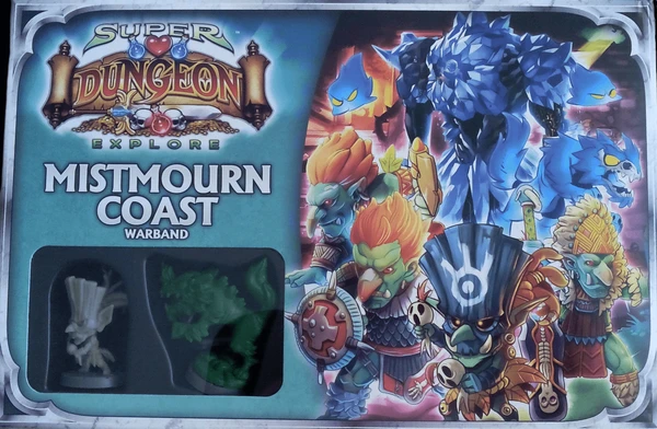 Cover image of Super Dungeon Explore: Mistmourn Coast Warband board game