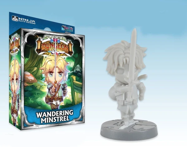 Cover image of Super Dungeon Explore: Wandering Minstrel board game