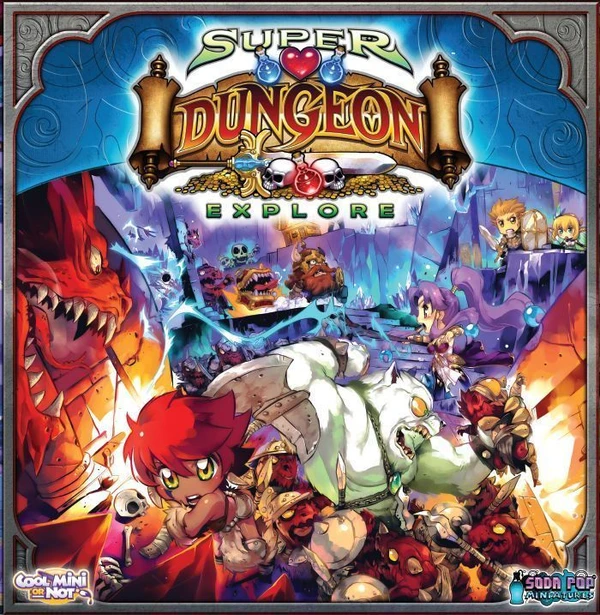 Cover image of Super Dungeon Explore board game