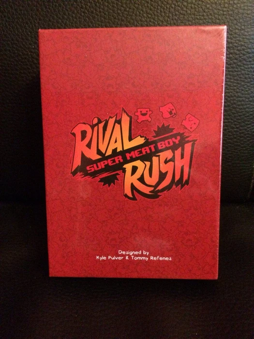 Cover image of Super Meat Boy: Rival Rush board game