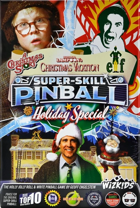Cover image of Super-Skill Pinball: Holiday Special board game