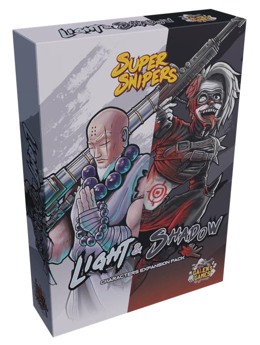 Cover image of Super Snipers: Light and Shadow Mini Expansion board game