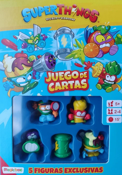 Cover image of Super Things: Rivals of Kaboom – Juego de cartas board game