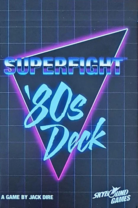 Cover image of Superfight: The '80's Deck board game