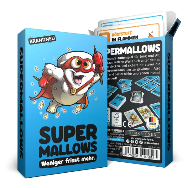 Cover image of Supermallows: Weniger frisst mehr board game