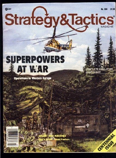 Cover image of Superpowers at War board game
