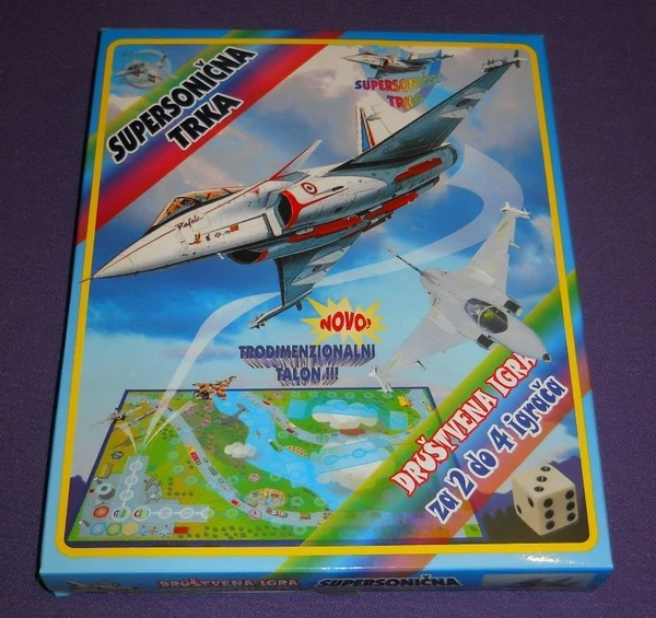 Cover image of Supersonična trka board game