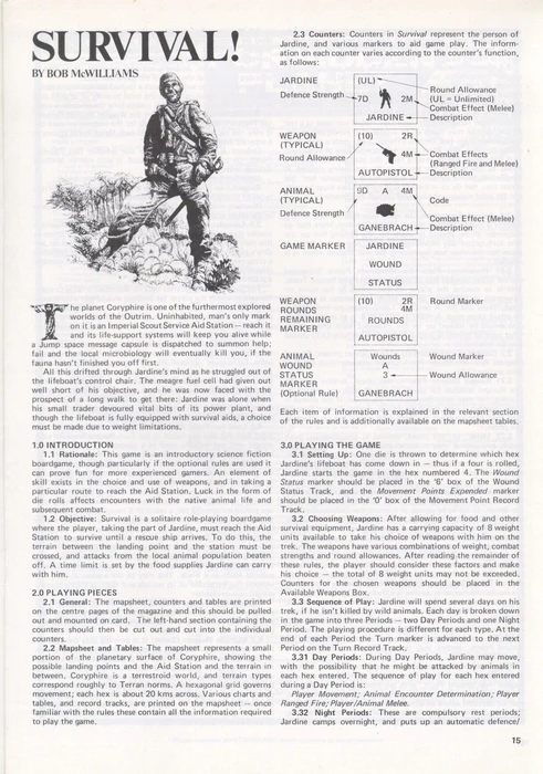 Cover image of Survival! board game