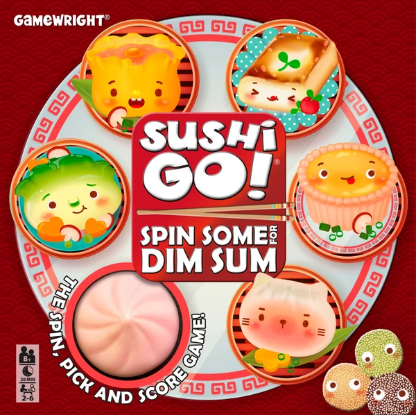 Cover image of Sushi Go!: Spin Some for Dim Sum board game