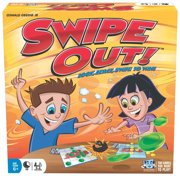 Cover image of Swipe Out! board game