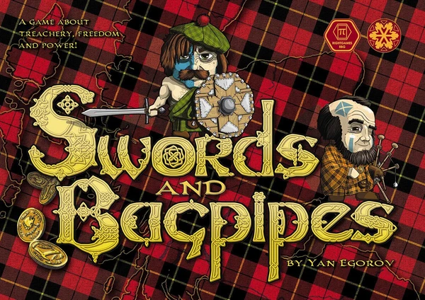 Cover image of Swords and Bagpipes board game