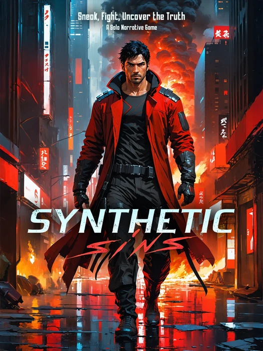 Cover image of Synthetic Sins board game