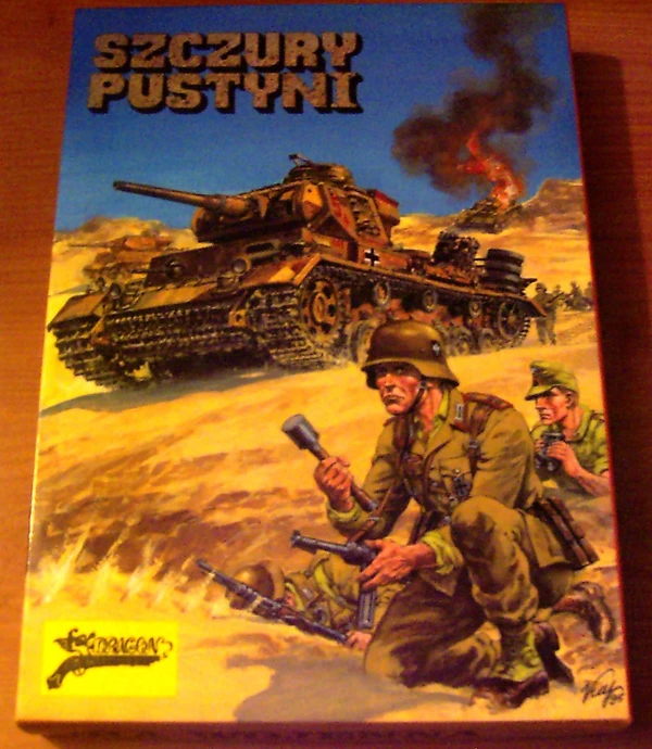 Cover image of Szczury Pustyni board game