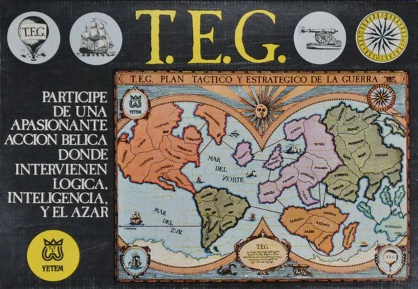 Cover image of T.E.G.: Plan Táctico y Estratégico de la Guerra board game