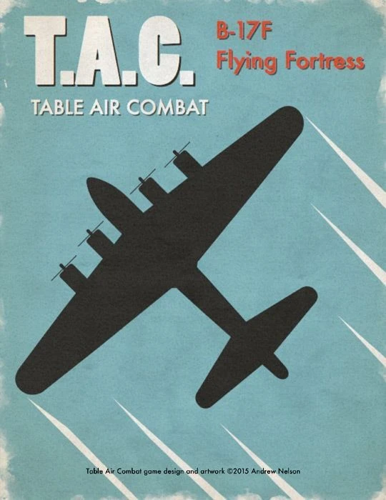 Cover image of Table Air Combat: B-17F Flying Fortress board game