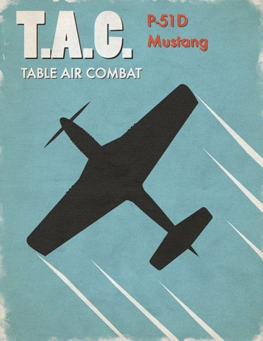 Cover image of Table Air Combat: P-51D Mustang board game