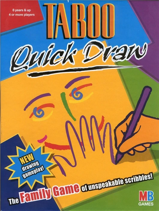 Cover image of Taboo Quick Draw board game