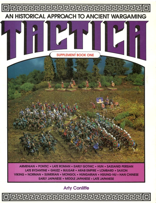 Cover image of Tactica: An Historical Approach to Ancient Wargaming – Supplement Book 1 board game