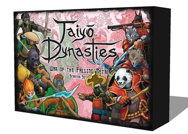 Cover image of Taiyō Dynasties: The War of the Falling Petal board game