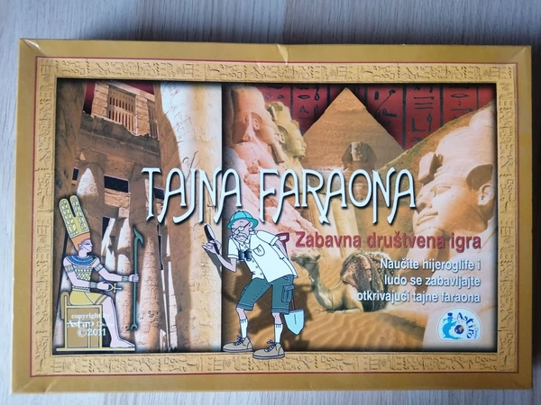 Cover image of Tajna faraona board game