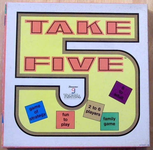 Cover image of Take Five board game