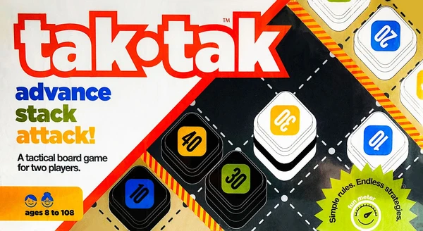 Cover image of tak•tak board game