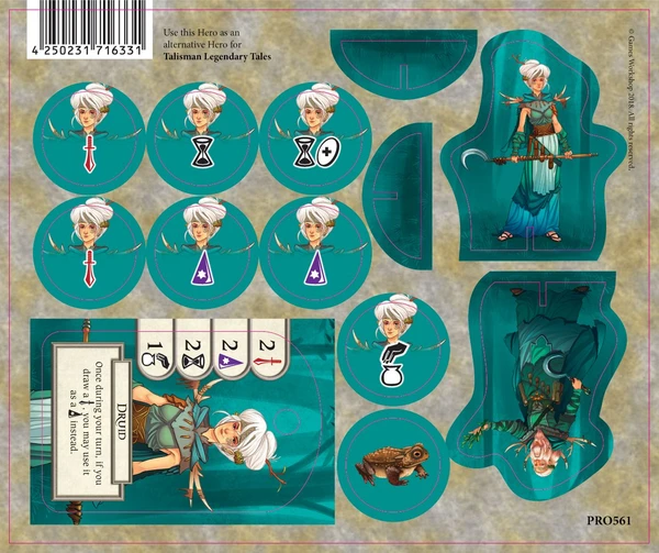 Cover image of Talisman: Legendary Tales – Druid Launch Promo board game