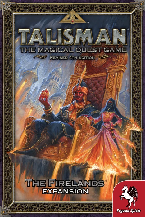 Cover image of Talisman (Revised 4th Edition): The Firelands Expansion board game