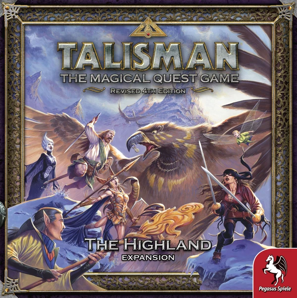 Cover image of Talisman (Revised 4th Edition): The Highland Expansion board game