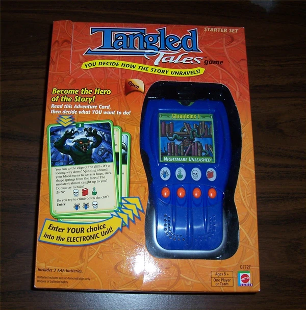 Cover image of Tangled Tales Starter Set: The Gatekeeper Chronicles 1 – Nightmare Unleashed Adventure Deck board game