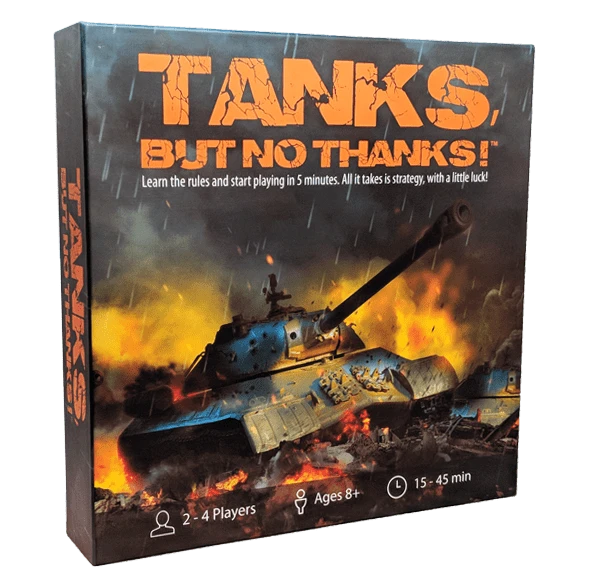 Cover image of Tanks, but no thanks! board game