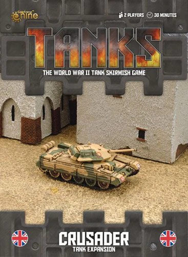 Cover image of Tanks: Crusader Tank Expansion board game