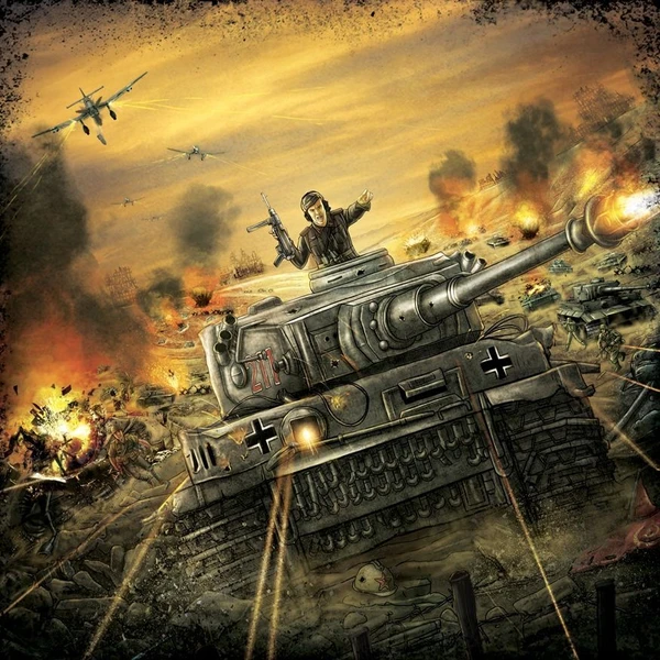 Cover image of Tanks of War: Third Reich Rising board game