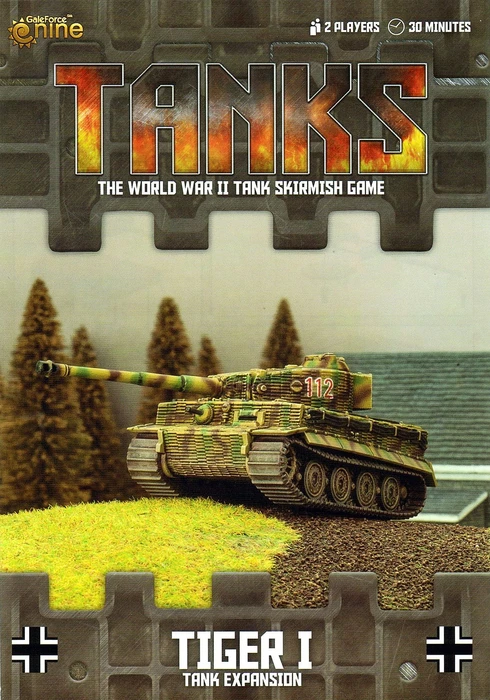 Cover image of Tanks: Tiger I board game