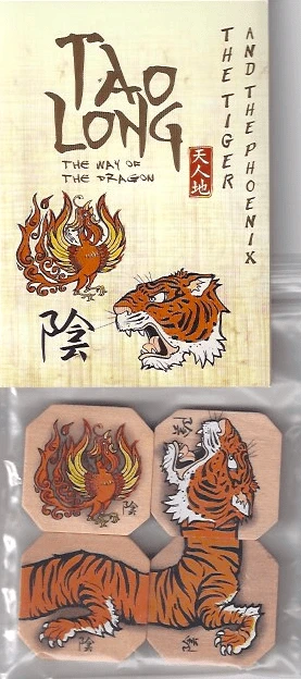 Cover image of Tao Long: The Way of the Dragon – The Tiger and the Phoenix board game