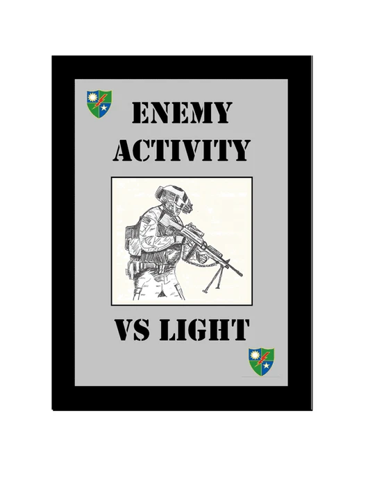 Cover image of Task Force Ranger: VS Light Enemy Activity Deck board game