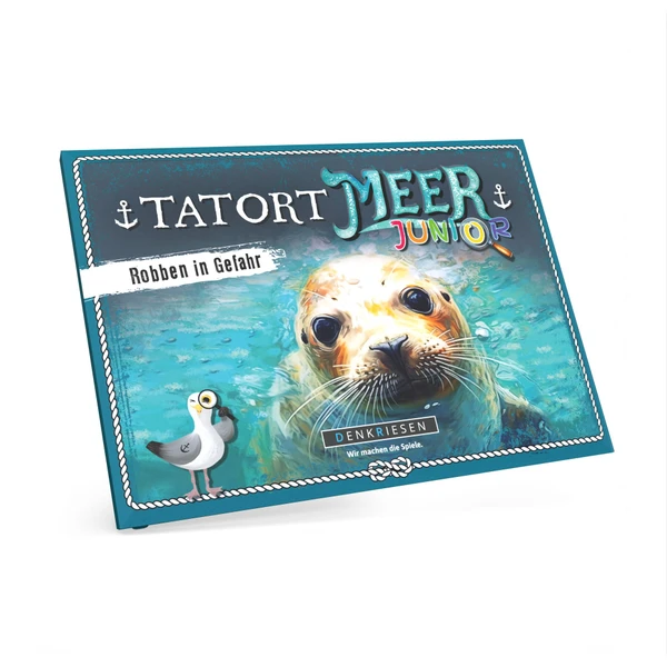 Cover image of Tatort Meer Junior: Robben in Gefahr board game