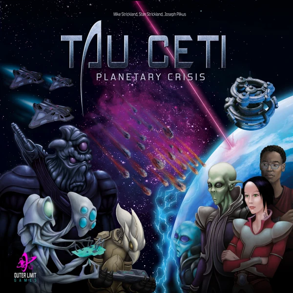 Cover image of Tau Ceti: Planetary Crisis board game