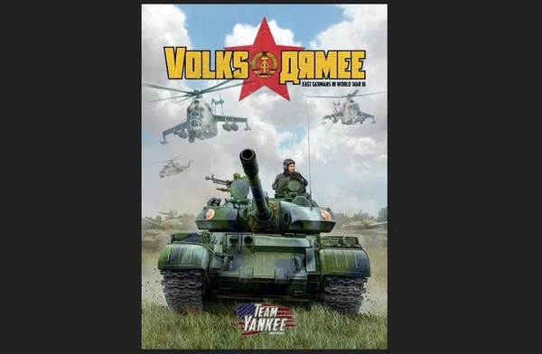 Cover image of Team Yankee: Volksarmee – East Germans in World War III board game