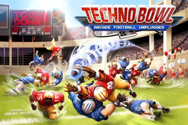 Cover image of Techno Bowl: Arcade Football Unplugged board game