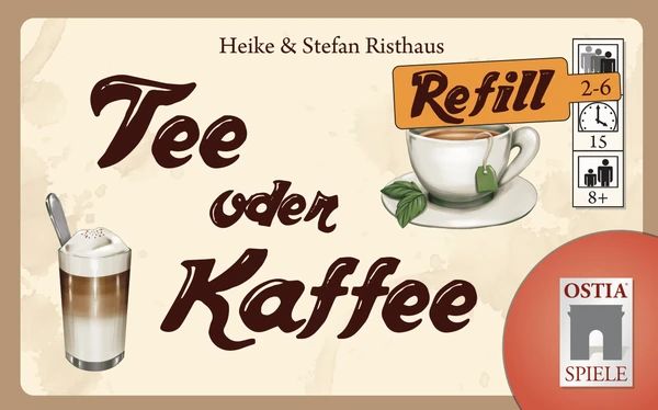 Cover image of Tee Oder Kaffee Refill board game