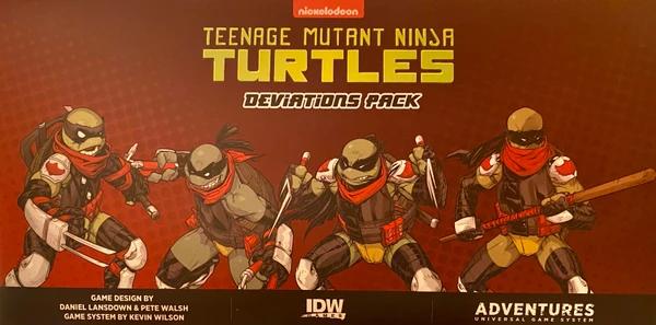 Cover image of Teenage Mutant Ninja Turtles Adventures: Deviations Pack board game