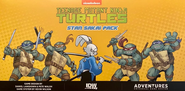 Cover image of Teenage Mutant Ninja Turtles Adventures: Stan Sakai Box board game