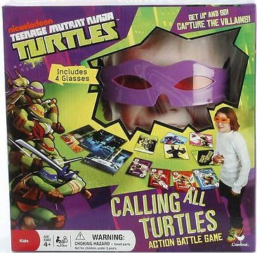 Cover image of Teenage Mutant Ninja Turtles: Calling All Turtles Card Game board game