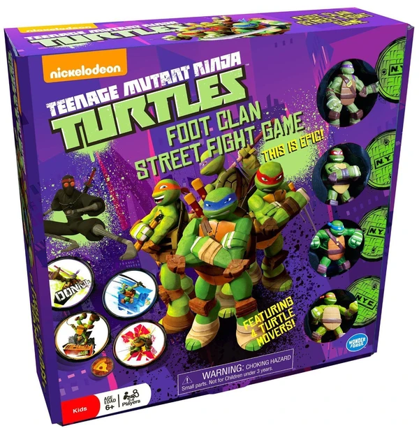 Cover image of Teenage Mutant Ninja Turtles Foot Clan Street Fight Game board game
